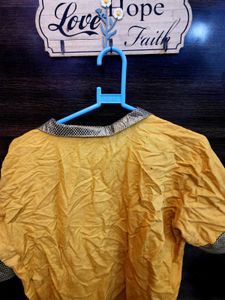 Yellow Kurti Navratri Special