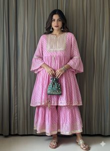 Pink Garara set