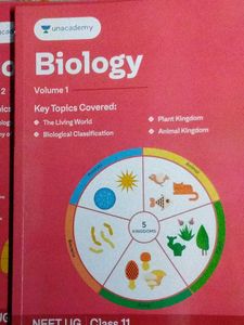 Unacademy Biology Books - NEET UG Class 11
