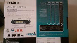 D-Link Wireless N300 ADSL2+Router