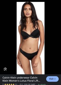 Calvin Klein bra &amp; panty Set