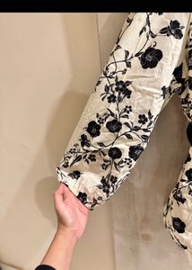 Floral Print Romper
