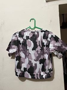 Multi Colour Crop Top
