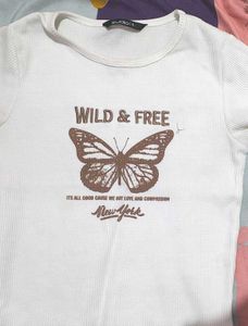 White Crop Top