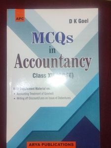 Class 12 th MCQ Accountancy Book