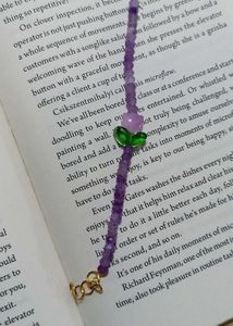 Purple Tulip Bracelet
