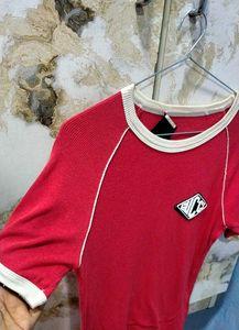 Gucci Red Ringer Top