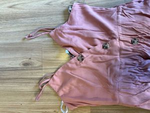 Mauve Button Down Dress