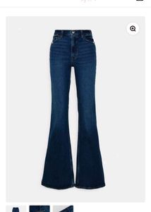 Premium Midnight Blue Whisker Bootcut Jeans