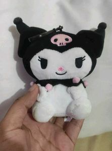 Kuromi Plush Keychain
