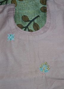 Embroidered Ethnic Dress Material