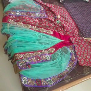 Reception Lehanga Saree