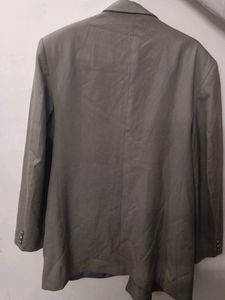 Vintage Double-Breasted Men Blazer