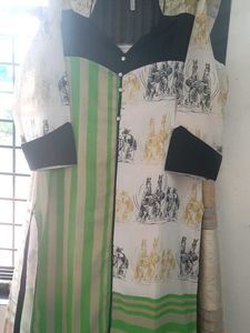 Unique Patterned Tunic 💚
