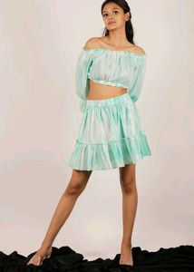 Urbanic Co Ords - Skirt And Bardot Top