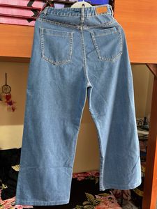 Wide Leg Dragonfly Jeans-high waist