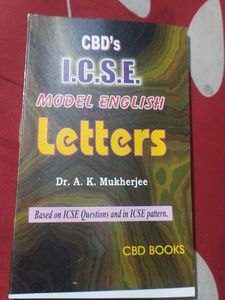 Icse Model English Letters