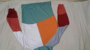 Colour Block Hoodie
