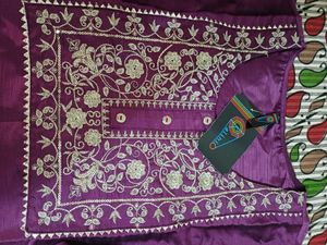 Kalini Ethnic Motifs Embroidered Kurta Set