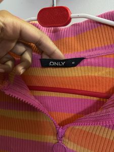Striped Crop Top