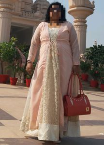 Ethnic Gown With Shrug