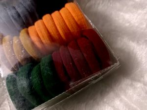 60 Peace Multi Colour Hairbands Combo Package