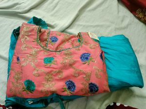 Pink Floral Blouse