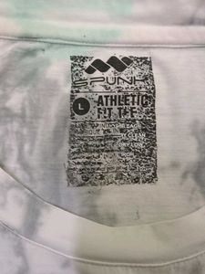 A Tie-Dye White Top