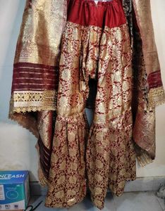 TIMELESS HEAVY BANARASI GHARARA SUIT🥀✨
