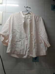 Stylish Oversized Light Pink Top