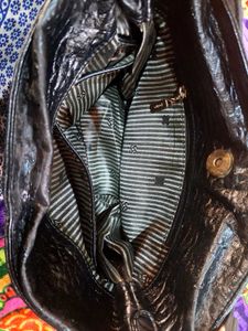 Pelle Borsa Vintage Leather Potli Bag