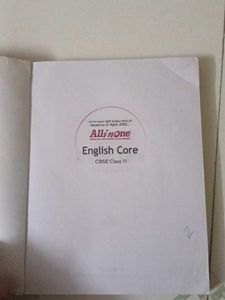 ALL IN ONE CLASS 11 ENHLISH