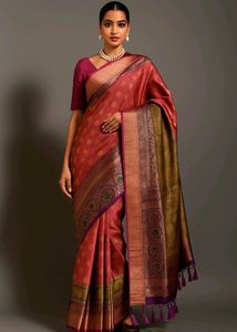 Elegant Purple Saree