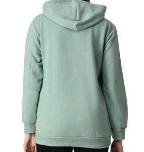 Mint 'Love' Heartbeat Hoodie