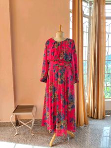 Floral Print Maxi Dress
