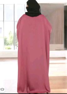 Imported Dusty Rose kaftan Abaya from saudi