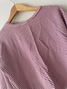 Striped 3/4 Sleeve Top