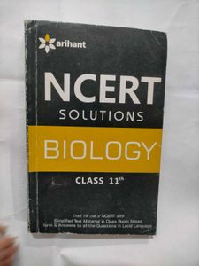 Arihant Biology Solutions (Class 11th &amp; 12th)