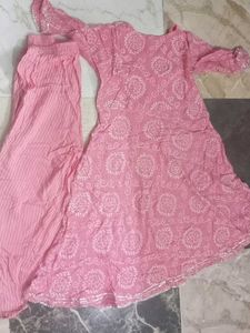 Pink Kurta Set