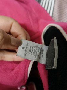 Champion Women Pink Fleece Jacket