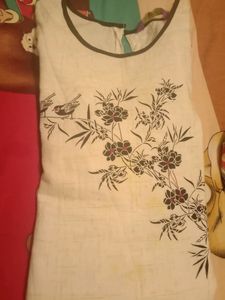 great nice look comfy off white tunic