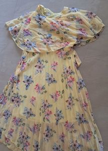 Floral Yellow Dress