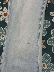Light Wash Flare Jeans