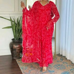 BRAND NEW BANDHANI PRINT KURTA DUPPATTA SET(S)