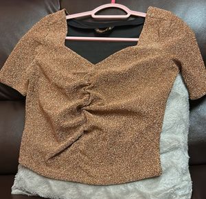 Shimmery Bronze Top