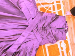 Heavy Purple floor touch gown for girls