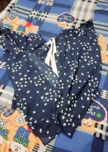 Blue Girls Top