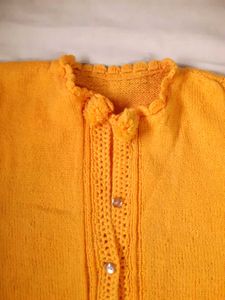 Handmade Knitted Sweater Vest Jacket Cardigans Kid