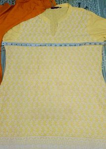 Chikankari Kurtis - Set of 2