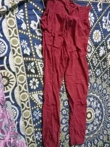 Red Harem Pants